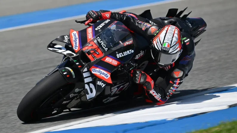 Bezzecchi e Aprilia da record nei test della MotoGP a Buriram, quarto Bagnaia
