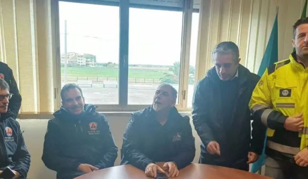 Maltempo in Calabria, Ciciliano, il Capo della Protezione Civile a Sibari