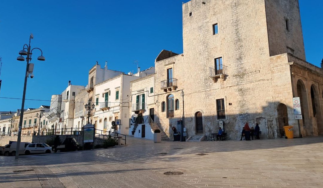 Una veduto del centro storico di Cisternino