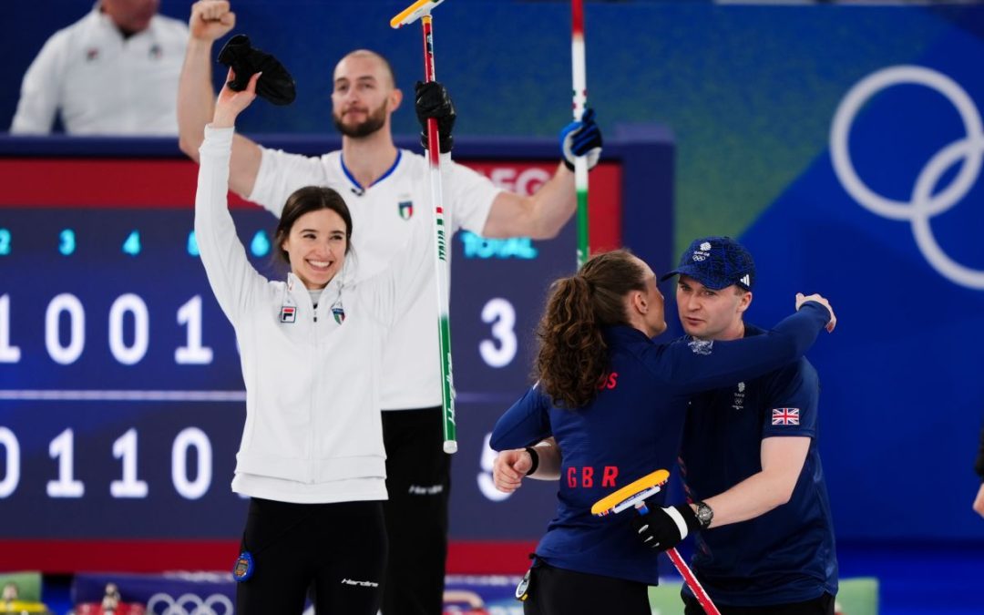Il curling si tinge d’azzurro, Constantini e Mosaner medaglia di bronzo nel doppio misto