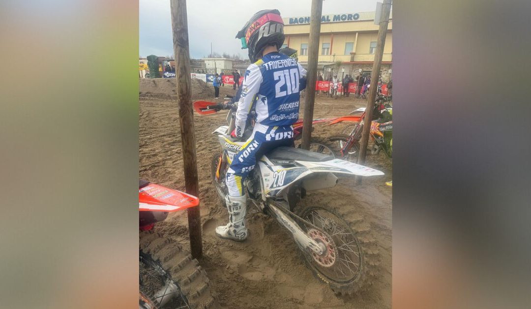 Domenico Tavernise in gara