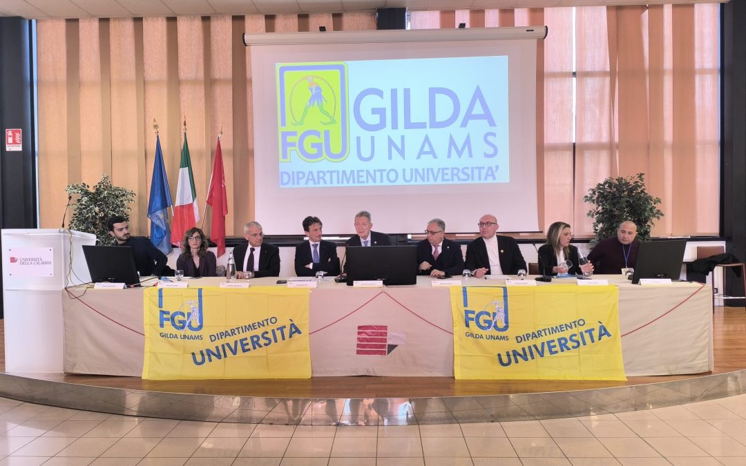 UniCal, congresso della FGU Gilda Unams per un’università inclusiva e innovativa