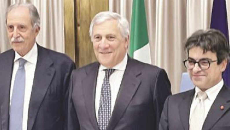 Matera 2026, la proposta di Tajani «Qui un evento internazionale»