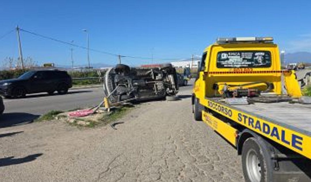 Il luogo dell'incidente sulla ss 106