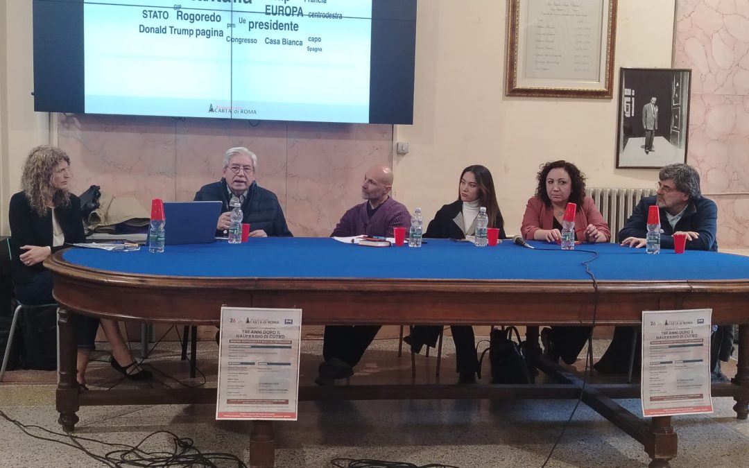 L'incontro tenutosi nell'aula magna del liceo classico Pitagora di Crotone