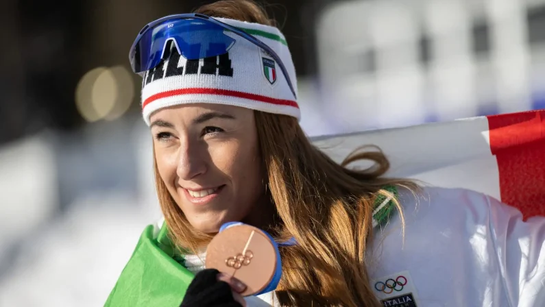 Goggia medaglia di bronzo nella discesa libera: “Questo è l’ultimo colore che mi mancava”