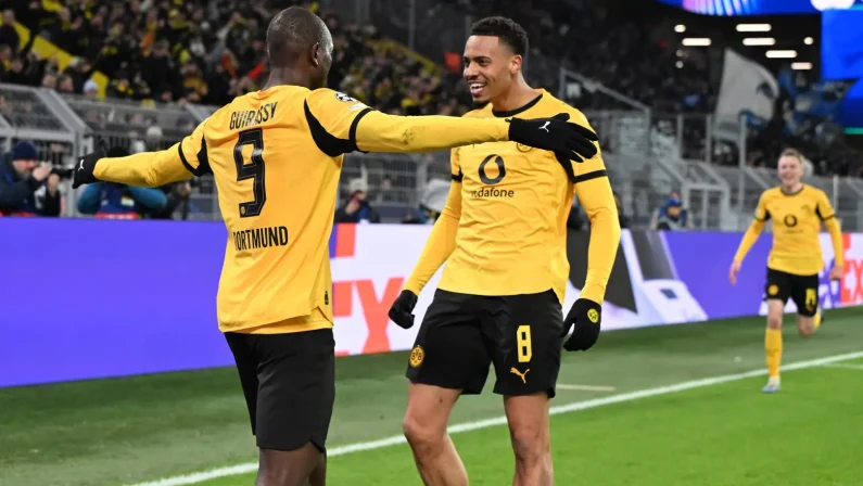 Playoff Champions League, l’Atalanta cade a Dortmund 2-0
