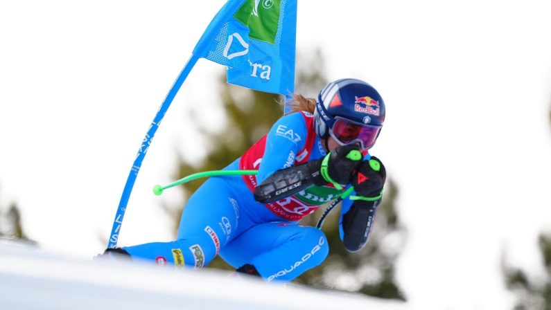 Aicher vince il primo super-G di Soldeu, sesta Sofia Goggia