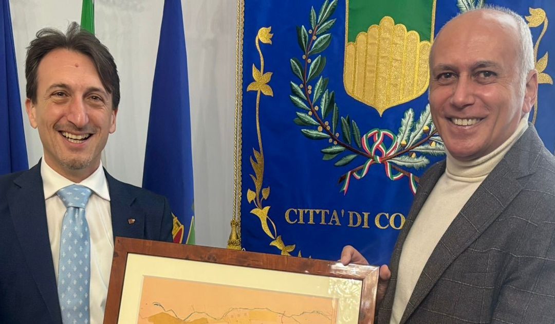 L'incontro tra Gianluigi Greco e Franz Caruso
