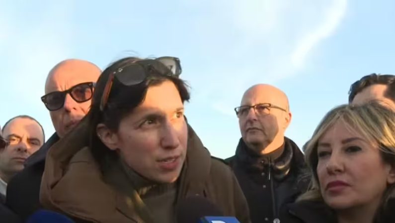 Maltempo in Calabria, Schlein visita i luoghi alluvionati