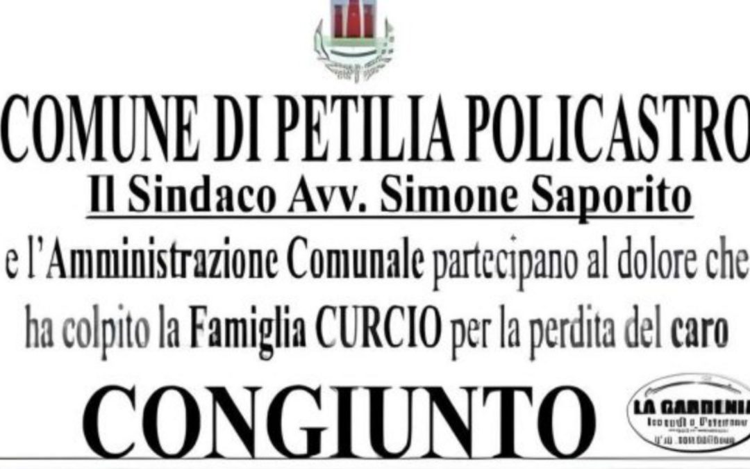 Il manifesto funebre