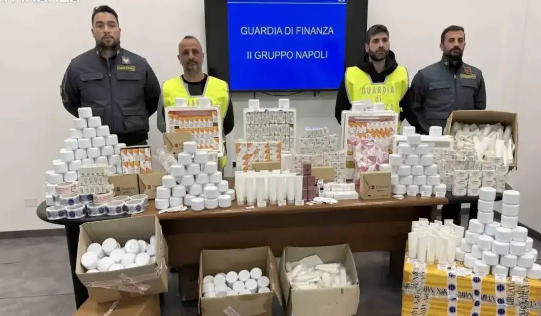 Napoli, botox e farmaci anestetici illegali tenuti in un garage: sequestro da 500mila euro