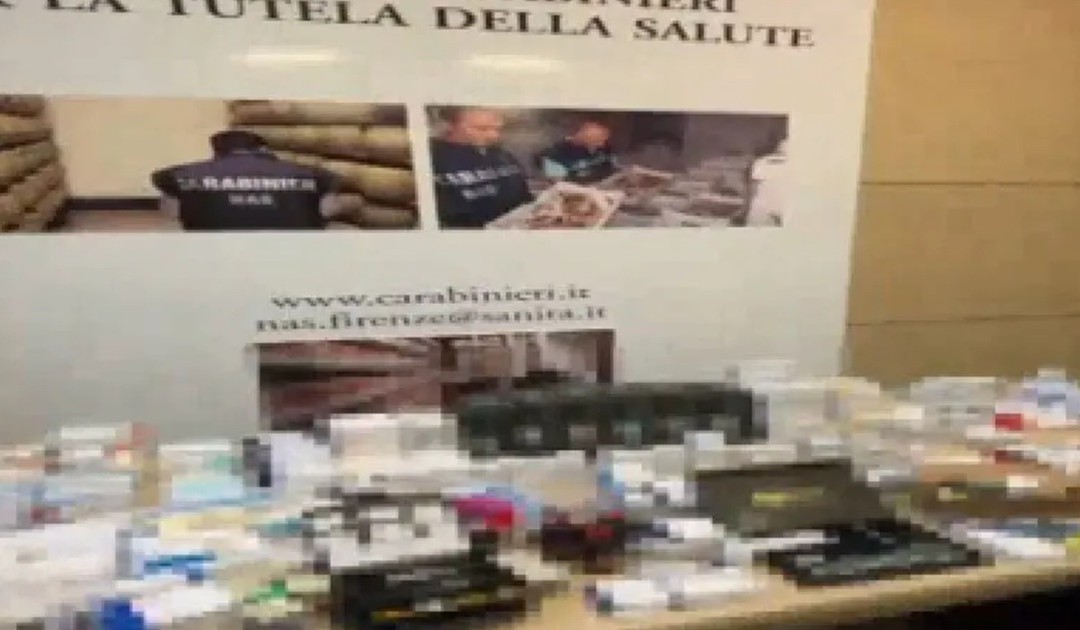 Traffico di anabolizzanti clandestini, due misure cautelari tra Lucca e Cassano