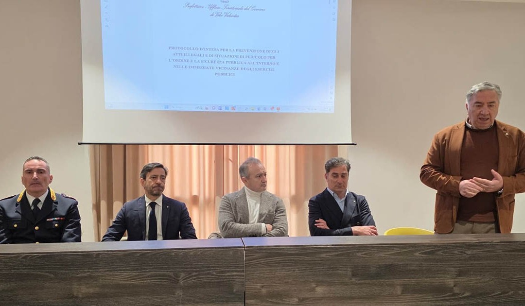 L'intervento del sindaco di Pizzo Calabro, Sergio Pititto