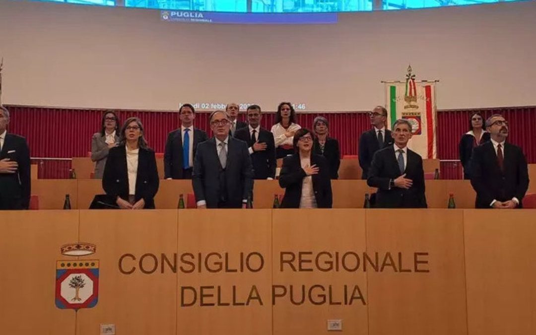 Puglia, primo consiglio regionale dell’era Decaro