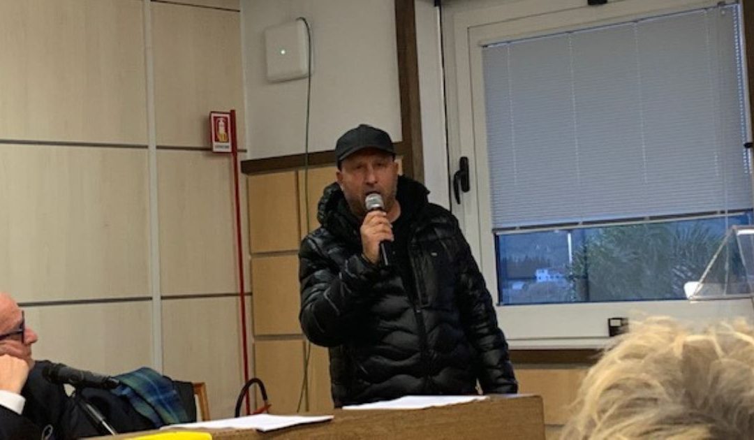 L'intervento dell'imprenditore crotonese Ugo De Siena