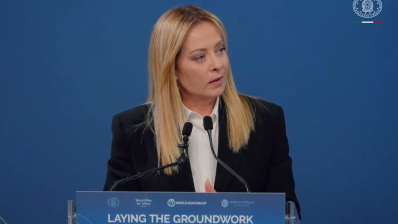 Meloni “Roma diventi hub europeo per investimenti in Africa”