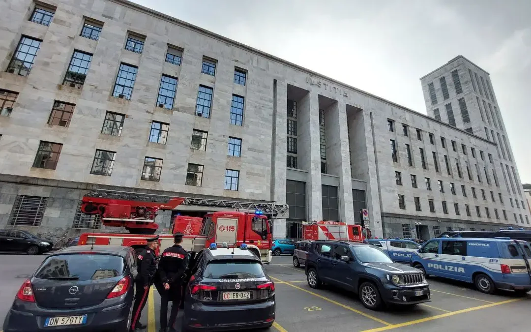 Allarme bomba al Palazzo di Giustizia di Milano