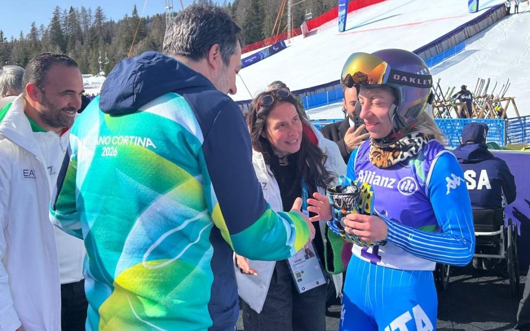 Prime medaglie azzurre alle Paralimpiadi dalla discesa, Chiara Mazzel argento e Giacomo Bertagnolli bronzo