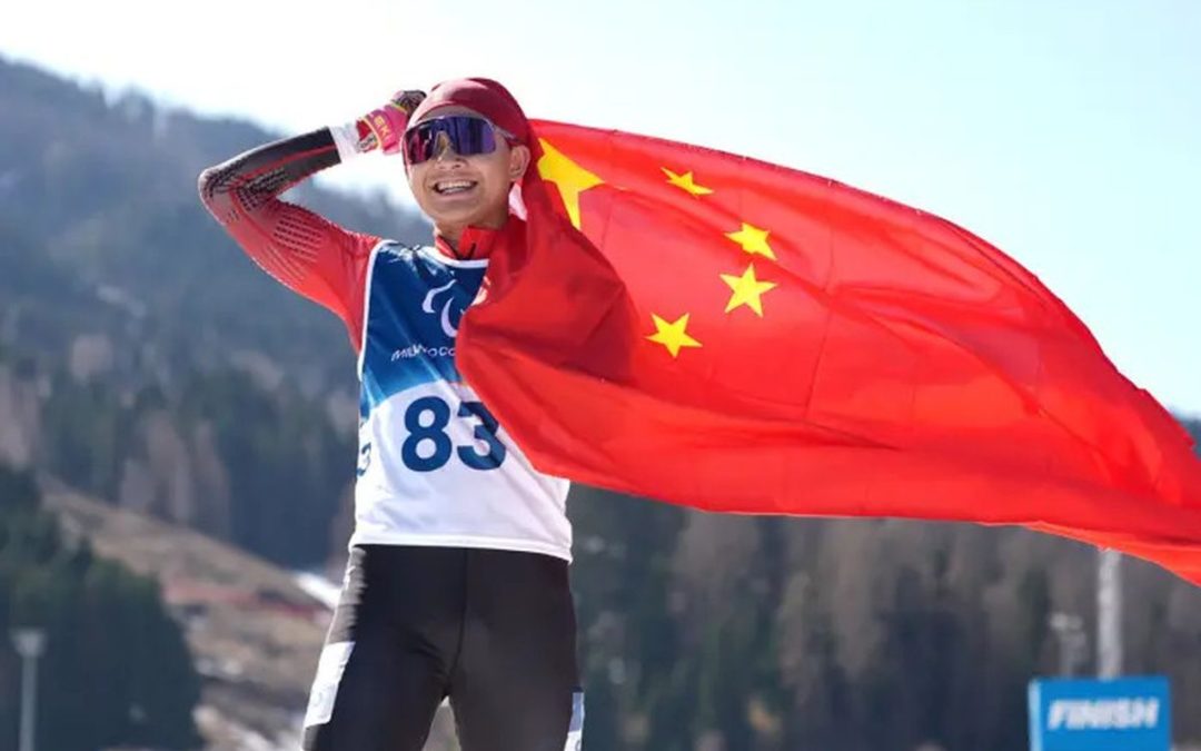 Il cinese Cai Jiayun domina nel Para Biathlon a Milano-Cortina