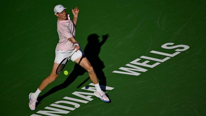 Sinner vola ai quarti del Masters 1000 di Indian Wells, Fonseca ko in due set
