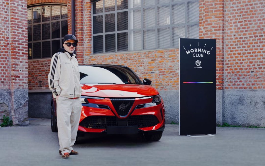 Alfa Romeo protagonista all’m2o Morning Club con Samuel dei Subsonica