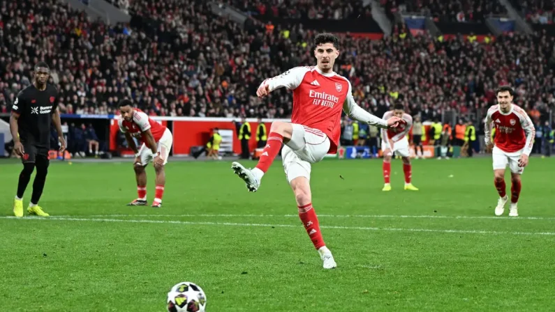 L’Arsenal sbatte contro il Leverkusen ma torna a casa con un pari