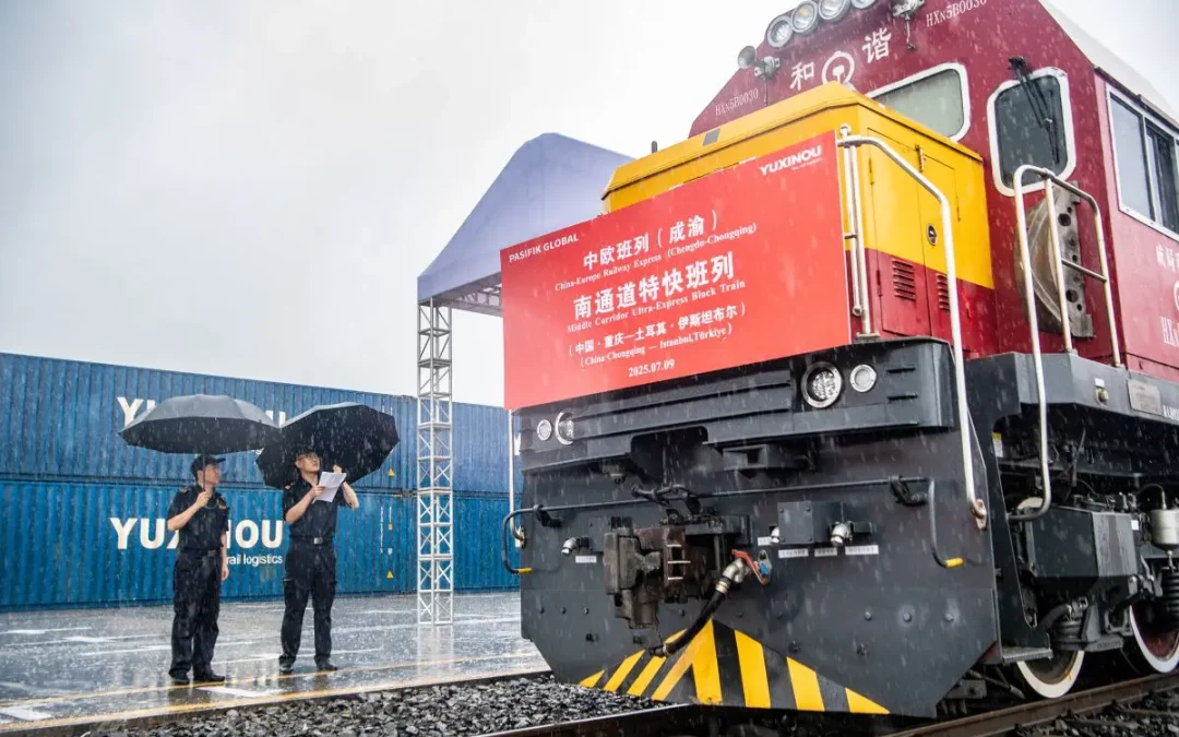 In crescita il traffico merci sulla Linea ferroviaria espressa Cina-Europa
