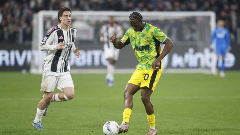 Pinamonti replica a Yildiz, Juventus e Sassuolo pareggiano 1-1