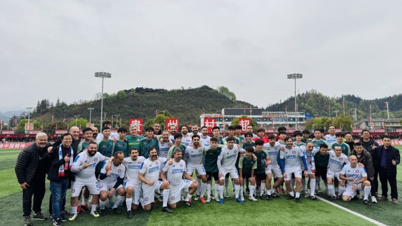 Cina, ingegneri italiani in campo per la Village Super League di calcio