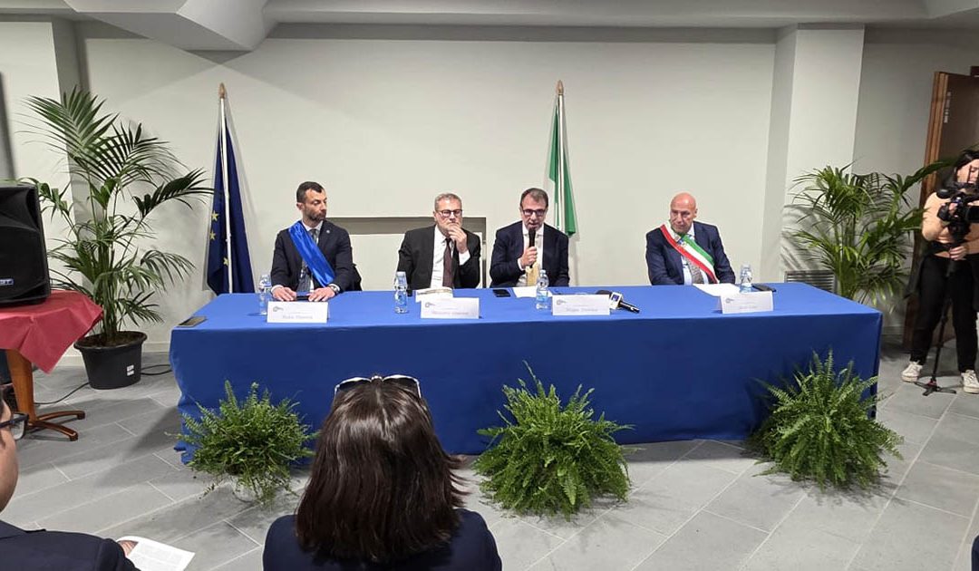 La conferenza stampa di annuncio della riapertura del Museo di Capo Colonna