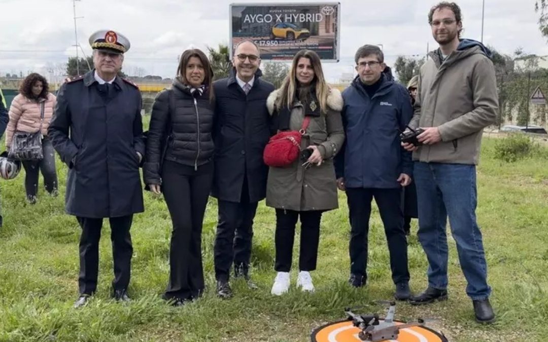 Drone intelligente per il soccorso stradale: la Puglia lancia il progetto Vista