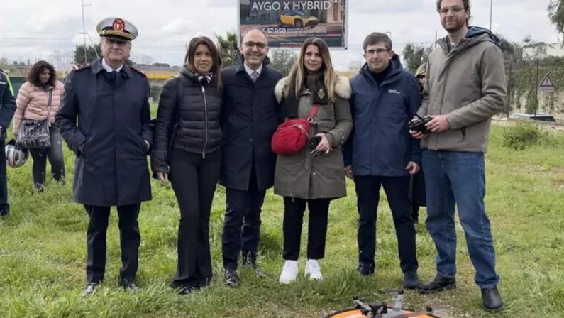 Drone intelligente per il soccorso stradale: la Puglia lancia il progetto Vista