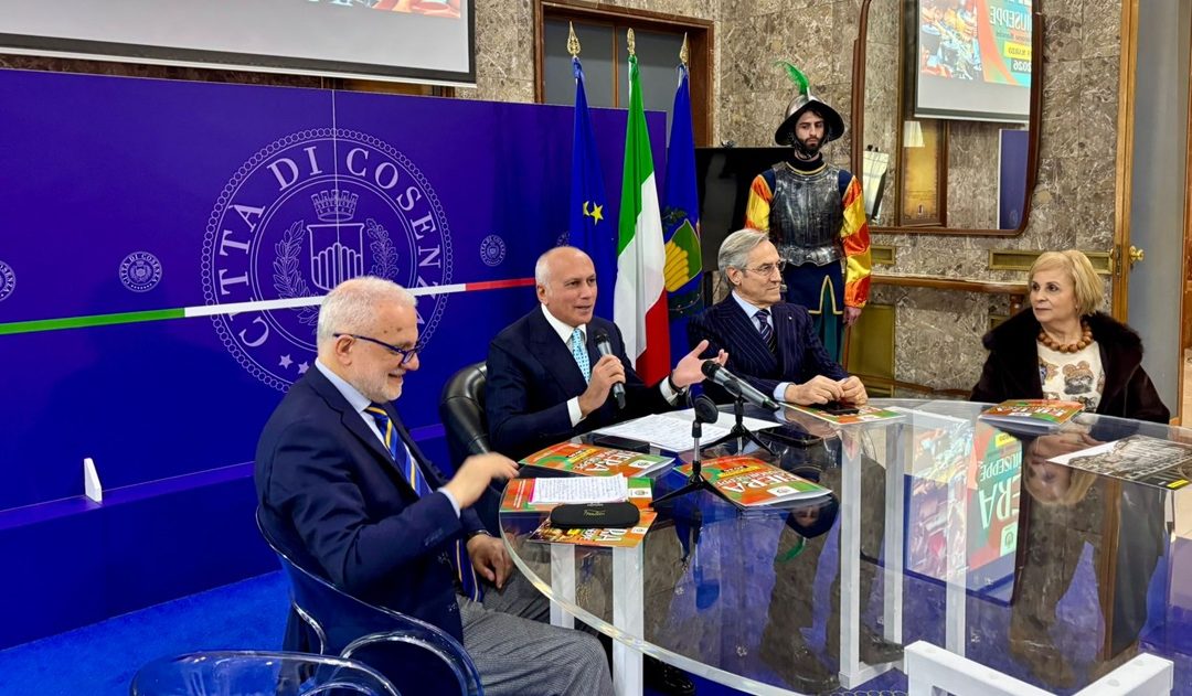 La conferenza stampa di presentazione della Fiera di San Giuseppe a Cosenza