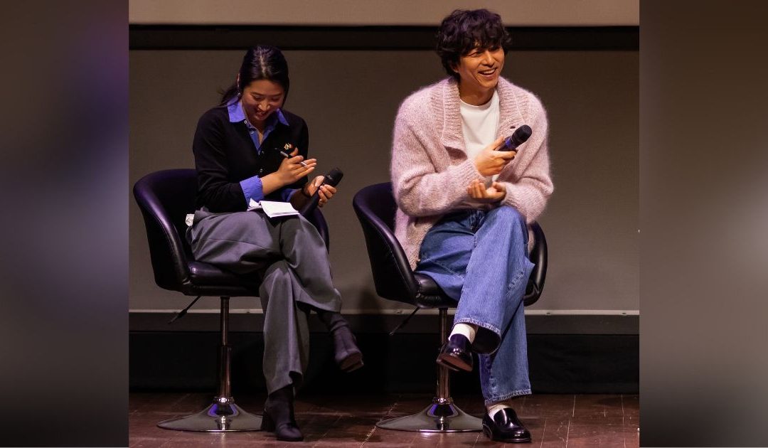 Gong Yoo durante la masterclass al Florence Korea Festival (ph @dariaivleva.photography)