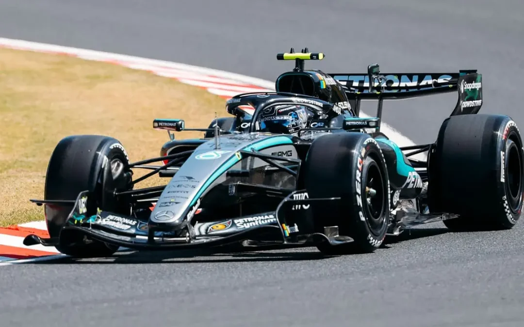 Formula 1, la Mercedes vola in Giappone: Antonelli in pole, Leclerc 4°, Hamilton 6°
