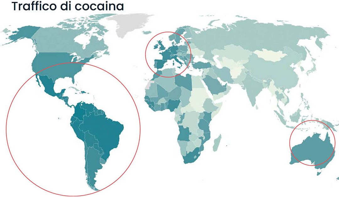 Le rotte del narcotraffico nella Relazione dei Servizi segreti
