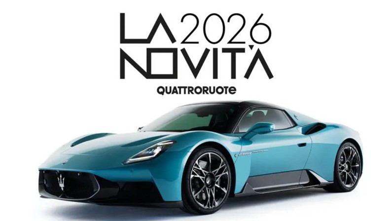Maserati MCPURA premio dream car al concorso “Novità dell’Anno 2026”
