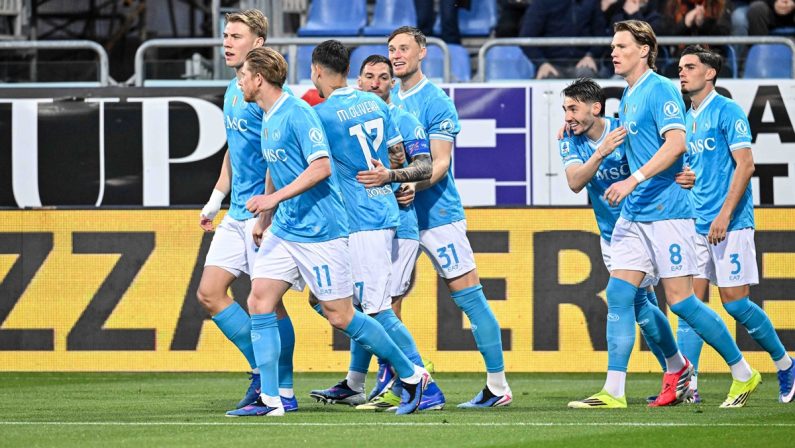 Il Napoli passa 0-1 a Cagliari, decisivo un gol di McTominay