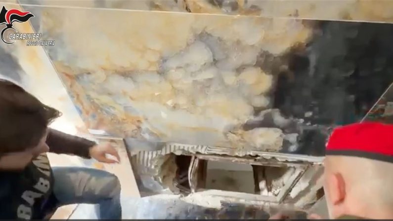 San Luca, scoperto bunker in una villetta