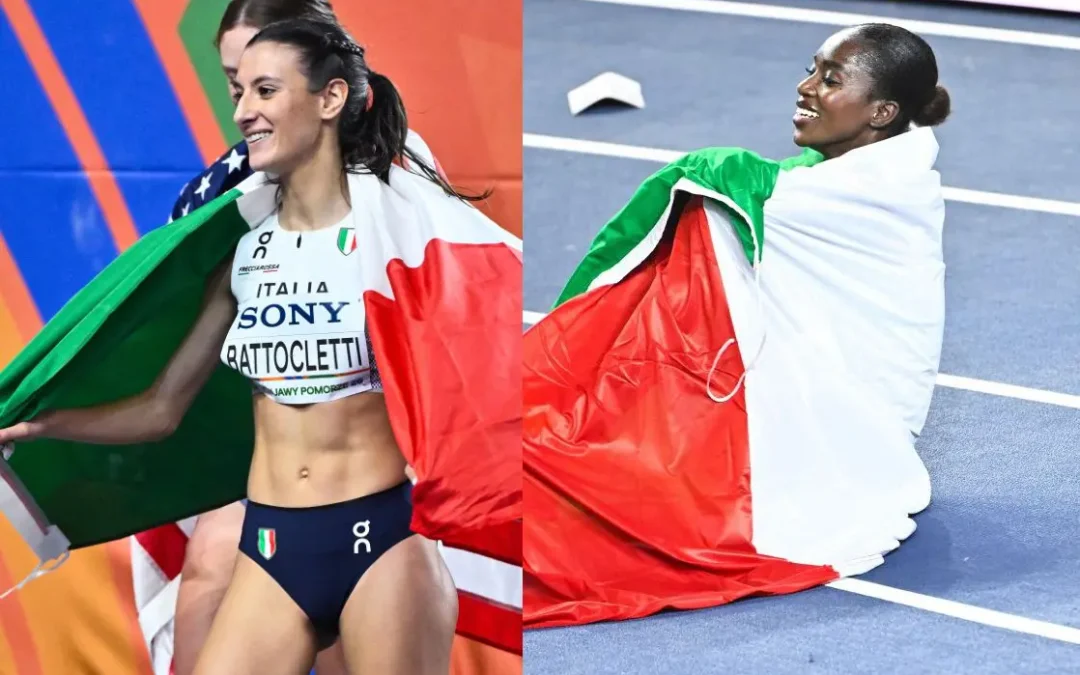 Azzurre da sogno ai Mondiali indoor di atletica: Battocletti oro nei 3000 metri, Dosso trionfa nei 60
