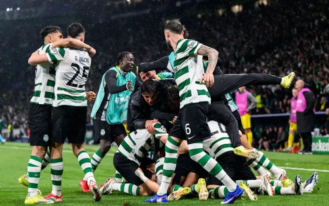 Sporting Lisbona ai quarti di Champions con una rimonta leggendaria, 5-0 al Bodo/Glimt