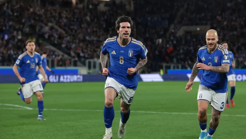 Tonali-Kean lanciano l’Italia, azzurri in finale ai play-off dei Mondiali 2026