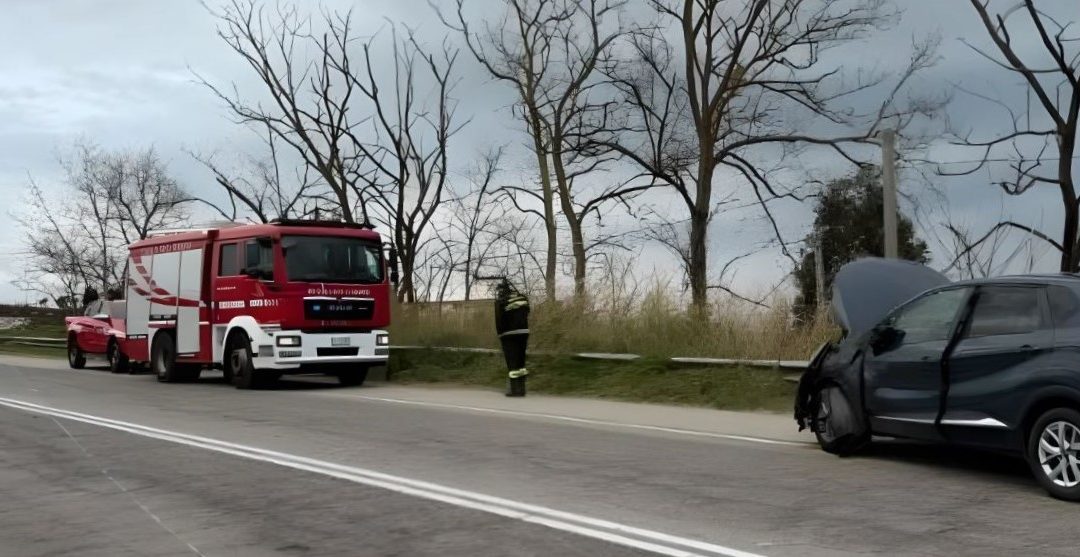 La zona dell'incidente