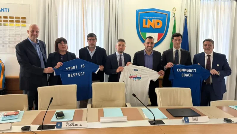 “Sport is respect”, la Lnd promuove il corso per community coach