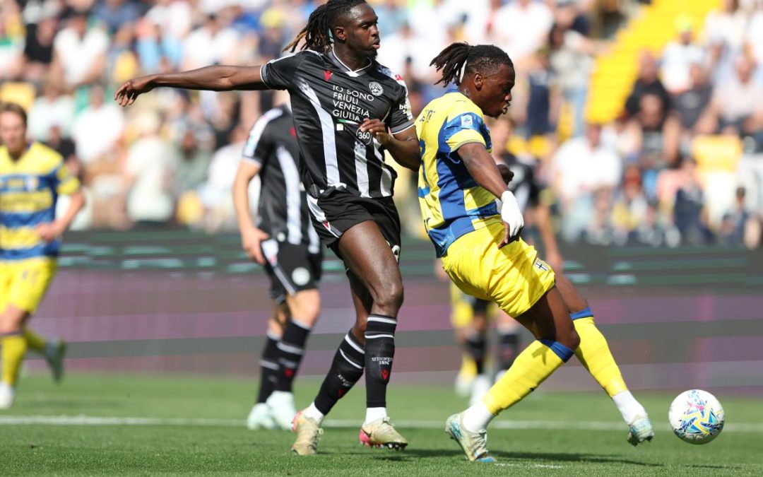 Il Parma torna al successo, 1-0 a Udine: decide Elphege
