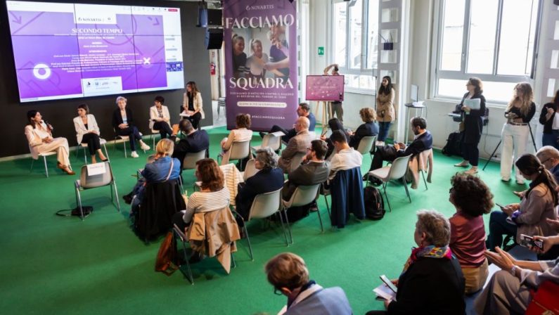 Tumore al seno, campagna Novartis “Facciamo squadra” contro il rischio di recidiva