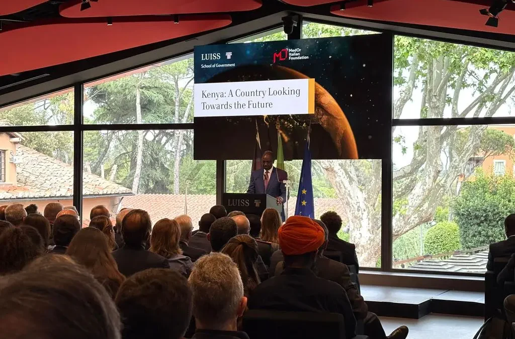 MedOr e Luiss incontrano il presidente Ruto, Kenya strategico per il futuro