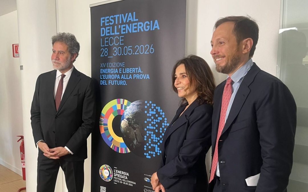 Dal 28 al 30 maggio a Lecce la XIV edizione del Festival dell’Energia