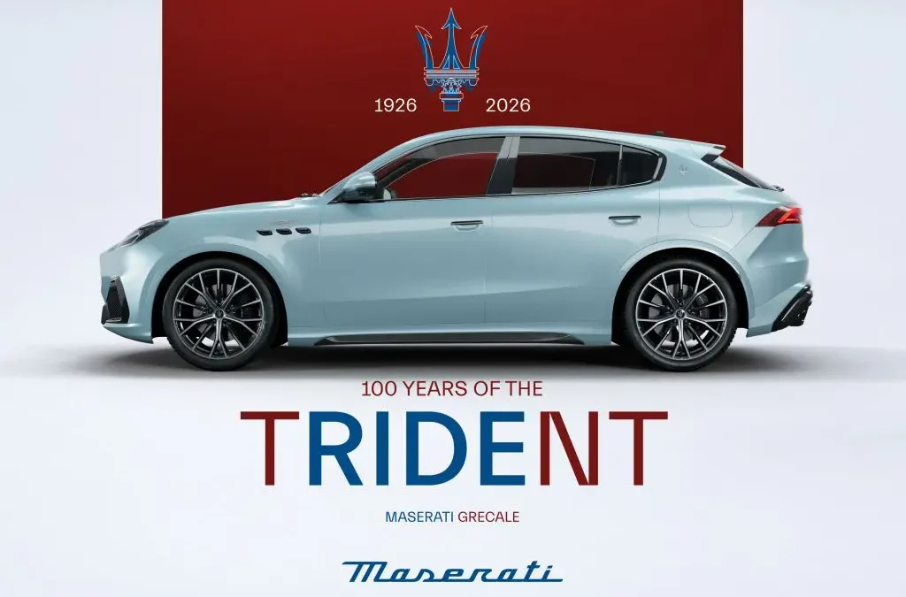 Maserati, una campagna di comunicazione celebra i cento anni del Tridente